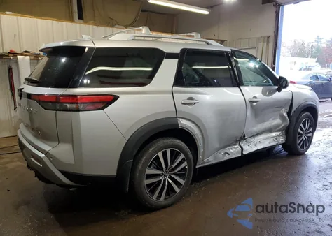 2024 Nissan Pathfinder Platinum из США, поврежденный, VIN 5N1DR3DJ5RC202013